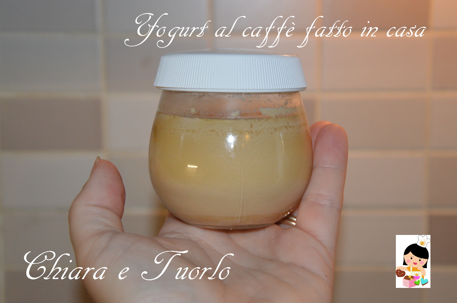 Yogurt al caffè fatto in casa - www.chiaraetuorlo.com