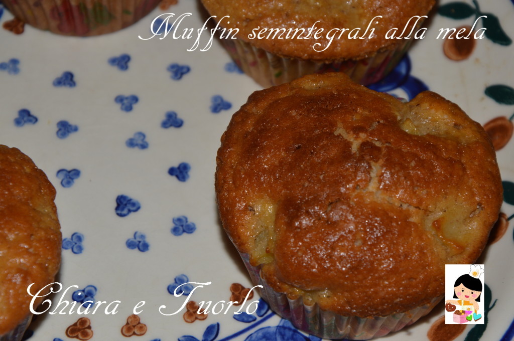 Muffin semintegrali alla mela_2