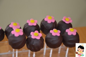 cake pops fiori