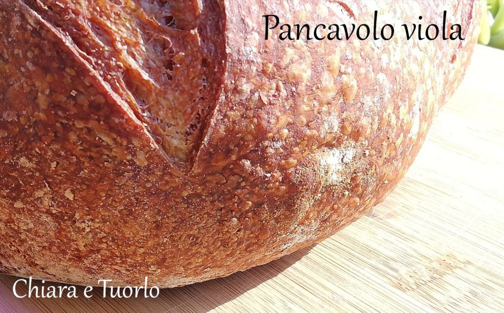 Particolare del colore della crosta del pane