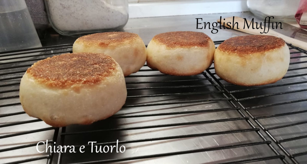 I primi 4 english muffin cotti