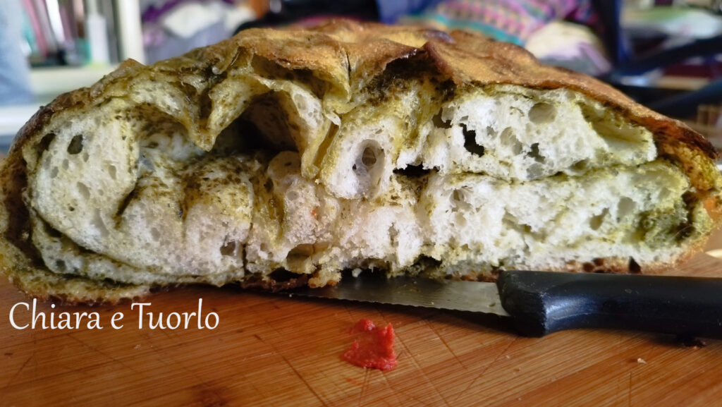 Focaccia tagliata